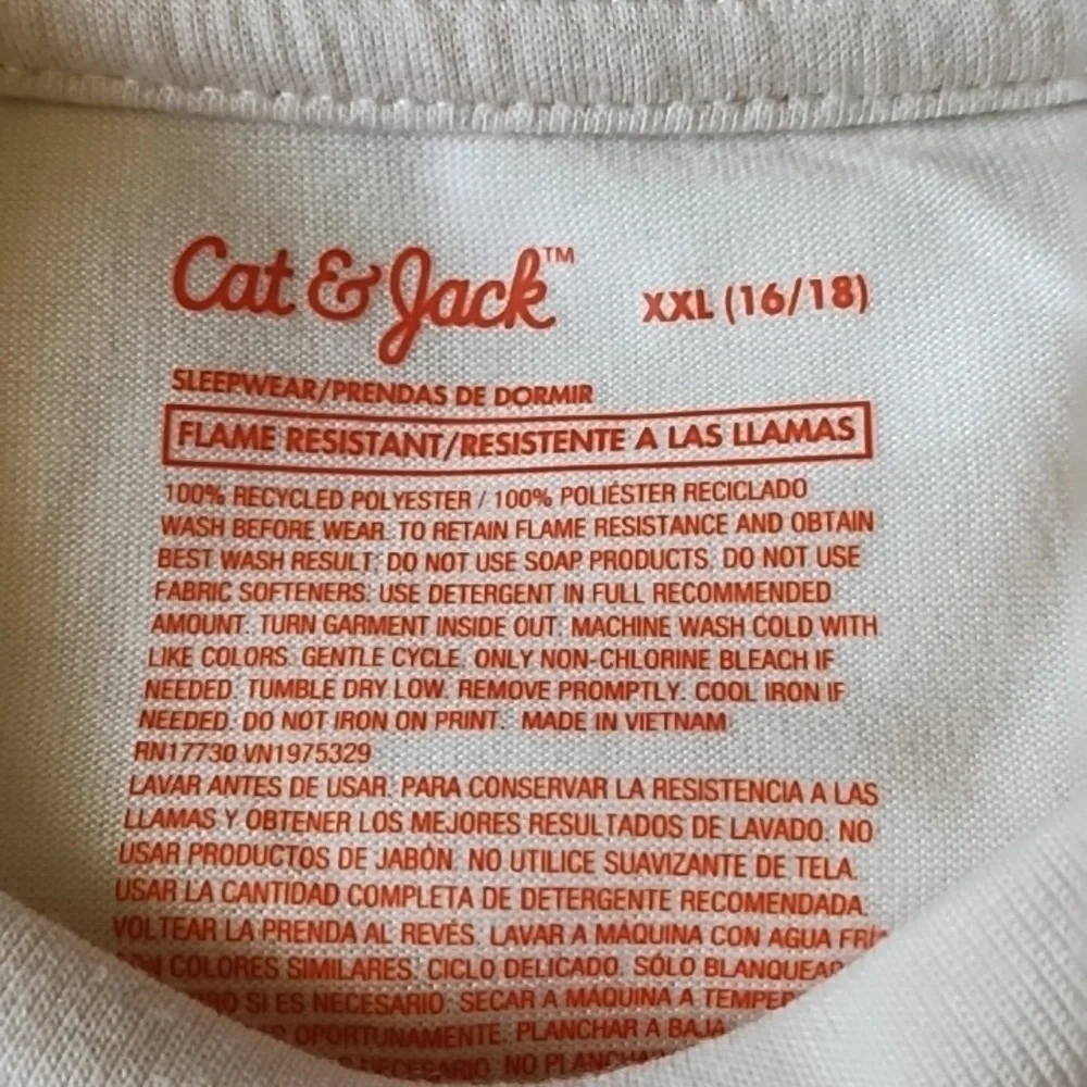 NWT Cat&Jack Holiday Pajama Set